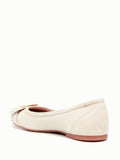 Chany Ivory Leather Ballet - SEE BY CHLOE - Liberty Shoes Australia