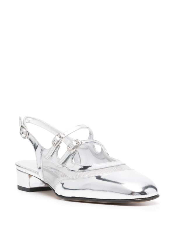 Pechenight Silver Slingback