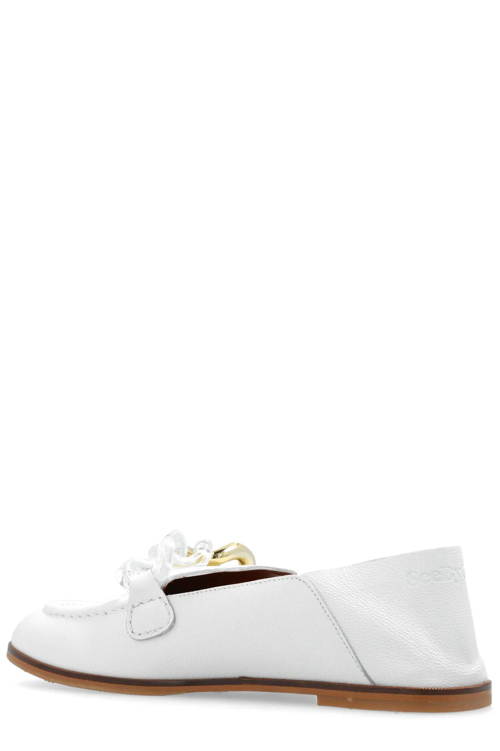 Dandy White Loafers - SEE BY CHLOE - Liberty Shoes Australia