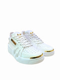 Talon White Patent Platform Sneaker (carryover style) - Giuseppe Zanotti - Liberty Shoes Australia