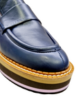 Bahati Navy Loaders - Clergerie - Liberty Shoes Australia
