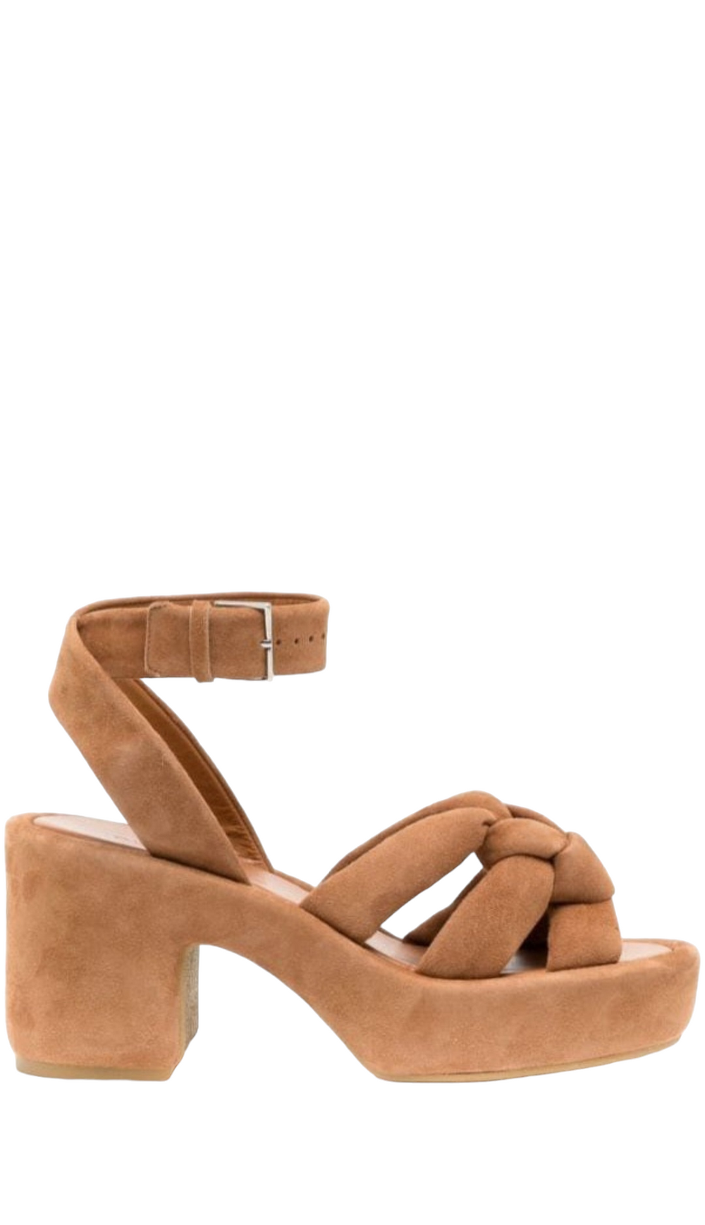 Dayna Tan Suede Sandals - Clergerie - Liberty Shoes Australia