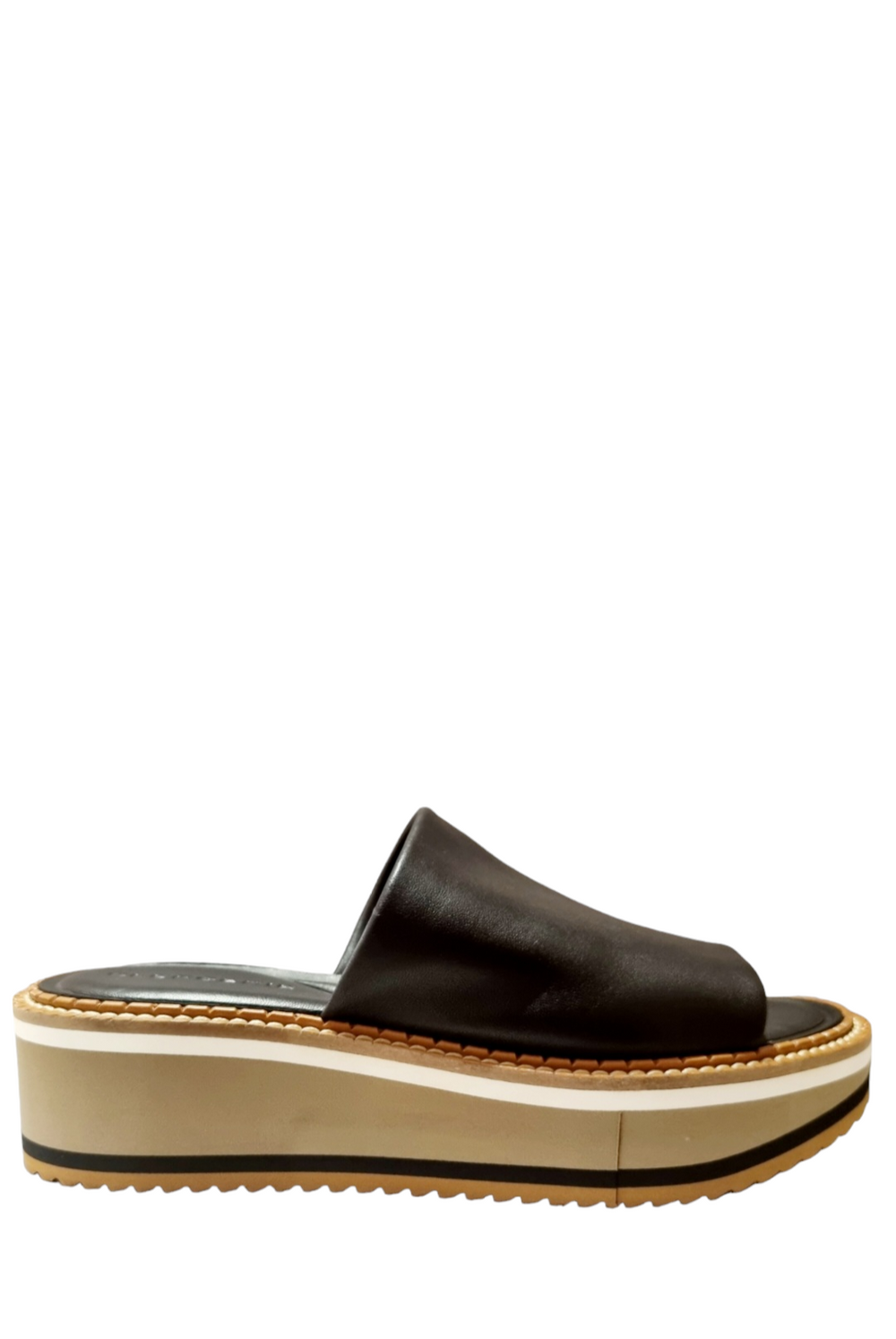 Fast Black/ Nude  Slip-On Mules - Clergerie - Liberty Shoes Australia