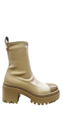 Blaze Beige Stretch Boots - GIUSEPPE-ZANOTTI - Liberty Shoes Australia