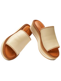 Fast Ivory Mule Sandals - Clergerie - Liberty Shoes Australia