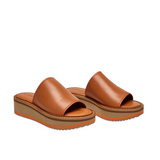 Fast Tan Mule Sandals - Clergerie - Liberty Shoes Australia