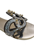 Turchesite Mule Thong - GIUSEPPE-ZANOTTI - Liberty Shoes Australia