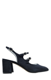 Banana Black  Mary Jane Sandals - Carel Paris - Liberty Shoes Australia