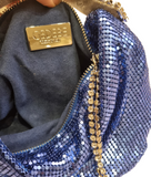 Jill Cobalt Blue Mesh Bag - GEDEBE - Liberty Shoes Australia