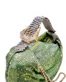 Jill Lime/Pink Mesh Metal Bag - GEDEBE - Liberty Shoes Australia