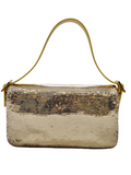 Habibi Gold Sequence Bag