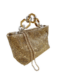 Jessie Gold Crystal Bag - GEDEBE - Liberty Shoes Australia