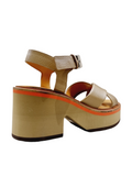 Charline Nude Platform Sandals - Clergerie - Liberty Shoes Australia