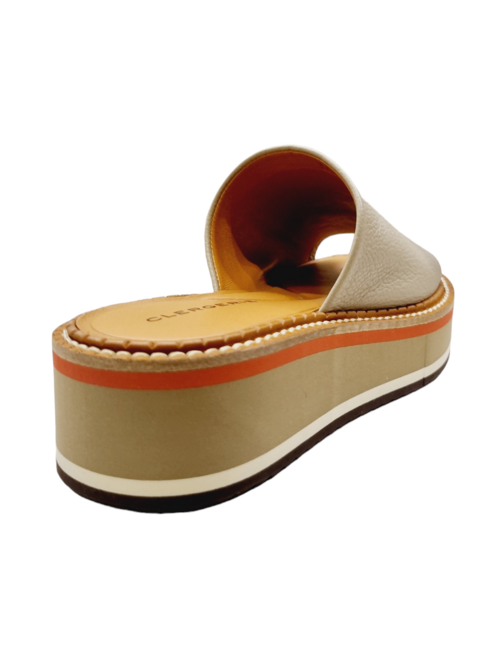 Fastie Taupe Mule Slide - Clergerie - Liberty Shoes Australia