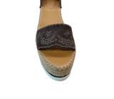 Glyn Platform Brown Espadrille - SEE BY CHLOE - Liberty Shoes Australia