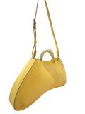 Hollywood Yellow Leather Bag