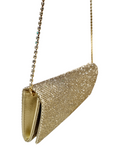 Envelope Gold Crystal Bag