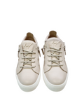 May Lond Nude Leather Sneaker - GIUSEPPE-ZANOTTI - Liberty Shoes Australia