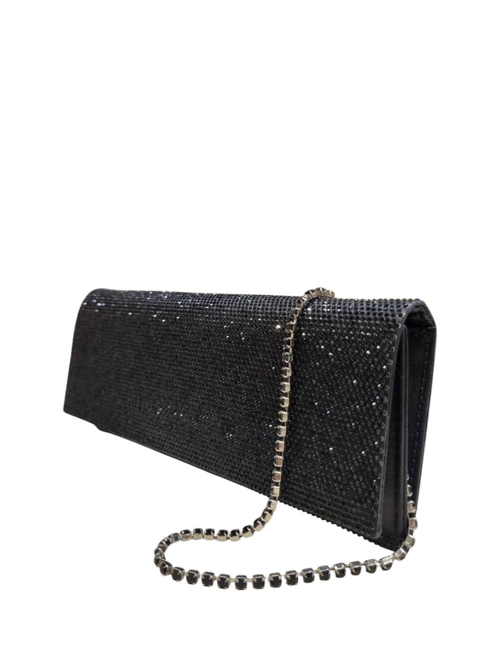 Envelope Eco Suede Black Bag