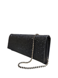 Envelope Eco Suede Black Bag