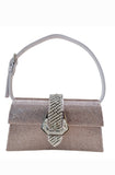 Jade Shoulder Bag in Amethyst Crystals - GEDEBE - Liberty Shoes Australia