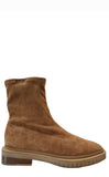 Bailey Tan Stretch Suede Boots - Clergerie - Liberty Shoes Australia