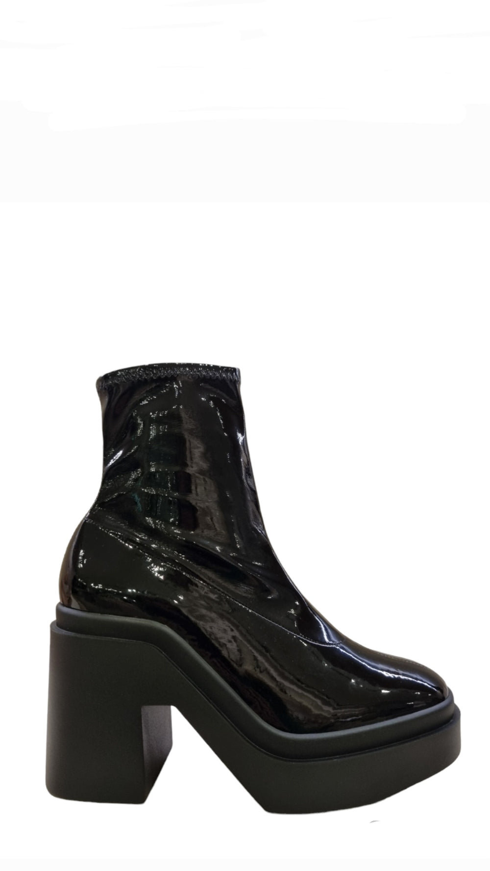 Ninva Patent Black Boots - Clergerie - Liberty Shoes Australia