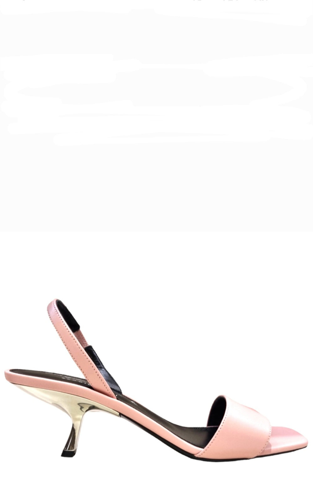 Evangelie Slingback Pink Sandals - SERGIO ROSSI - Liberty Shoes Australia