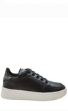 Gz94 Black Leather Sneakers - GIUSEPPE-ZANOTTI - Liberty Shoes Australia