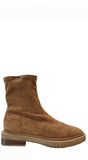 Bailey Tan Stretch Suede Boots - Clergerie - Liberty Shoes Australia