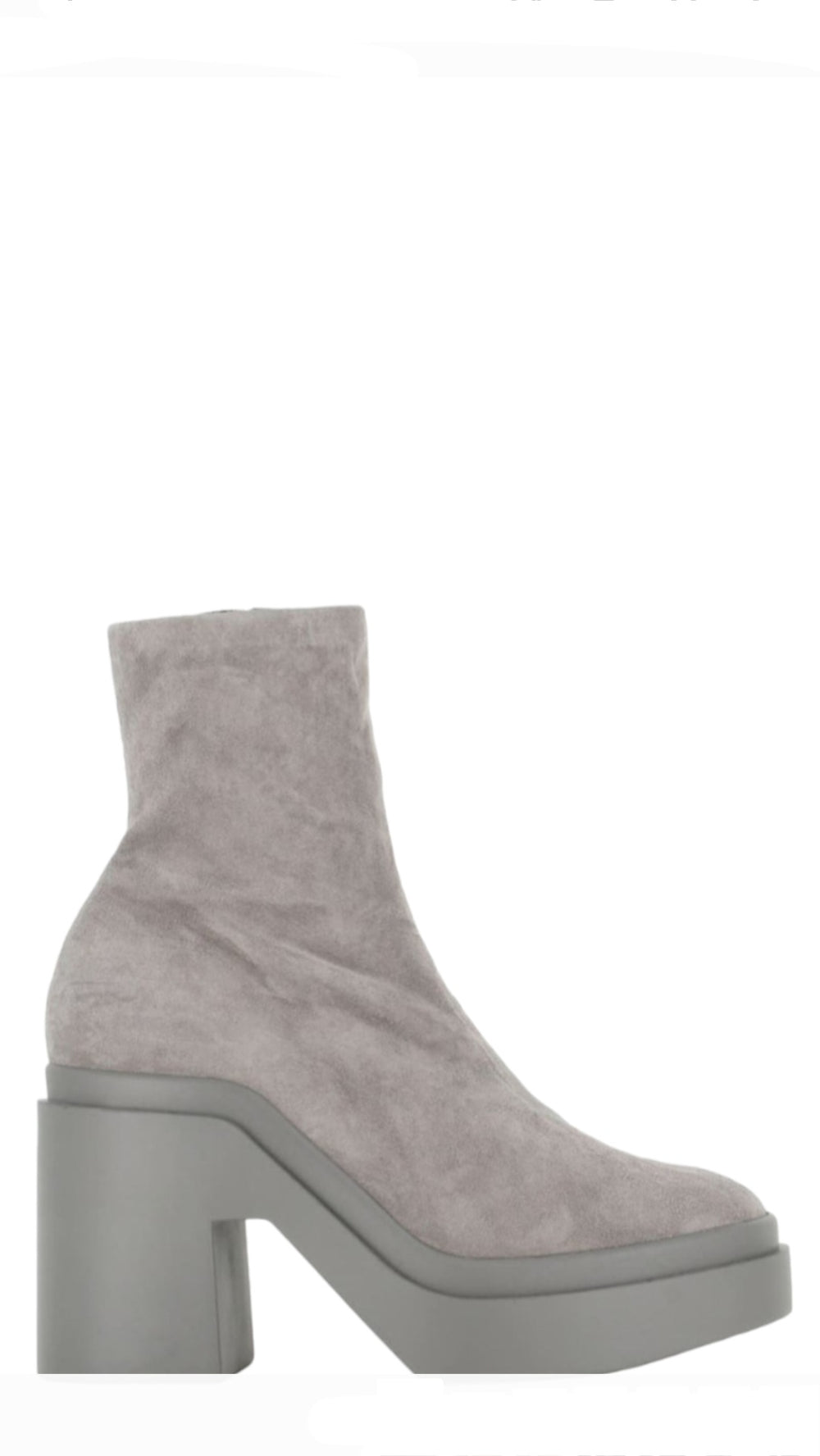 Nina Grey Platform Boots - Clergerie - Liberty Shoes Australia