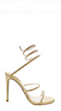 Cleo Gold Strass Sandals - Rene Caovilla - Liberty Shoes Australia