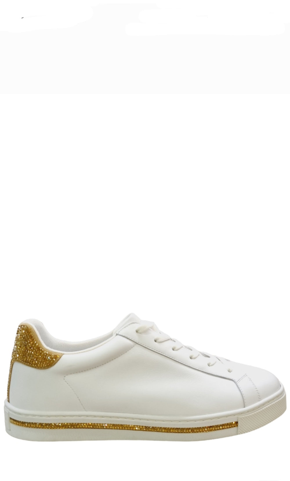 Xtra Sunshine Dark Gold Strass Sneakers - Rene Caovilla - Liberty Shoes Australia