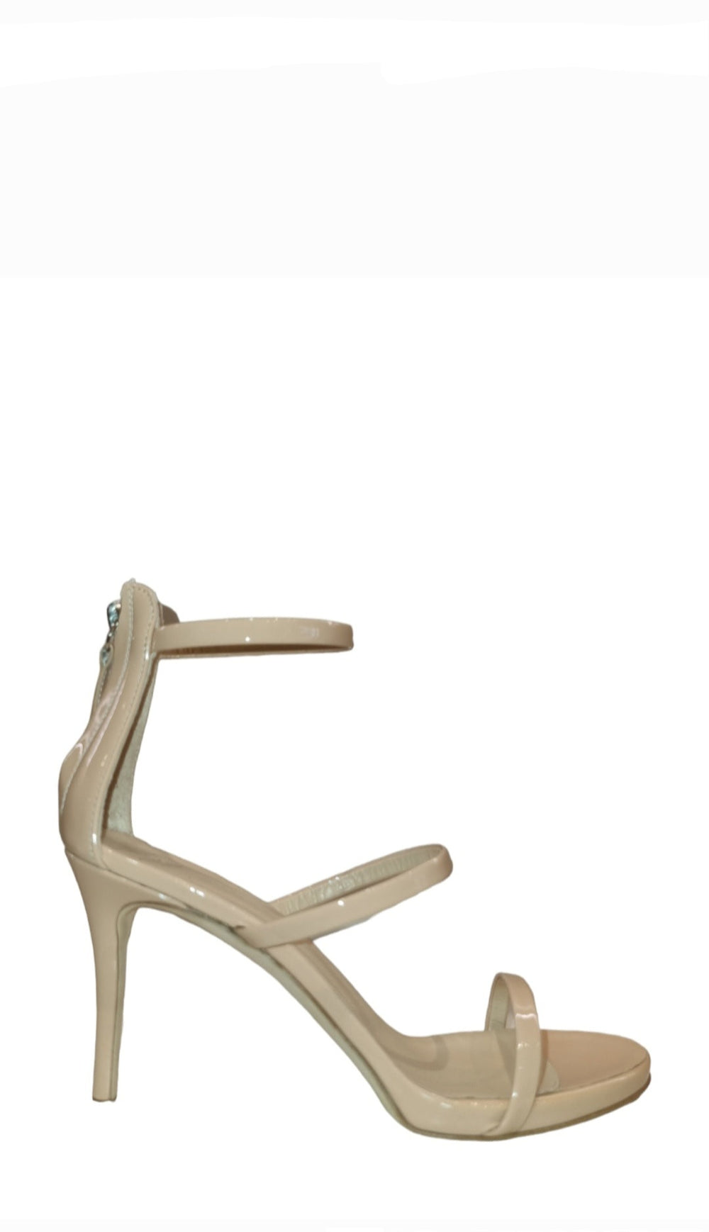 Harmony Nude Patent Sandals - GIUSEPPE-ZANOTTI - Liberty Shoes Australia