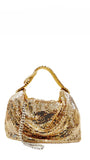 Jill Gold Mesh Metal Bag - GEDEBE - Liberty Shoes Australia