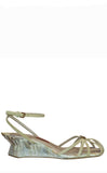 Amber Beige Lurex Sandals - Missoni - Liberty Shoes Australia