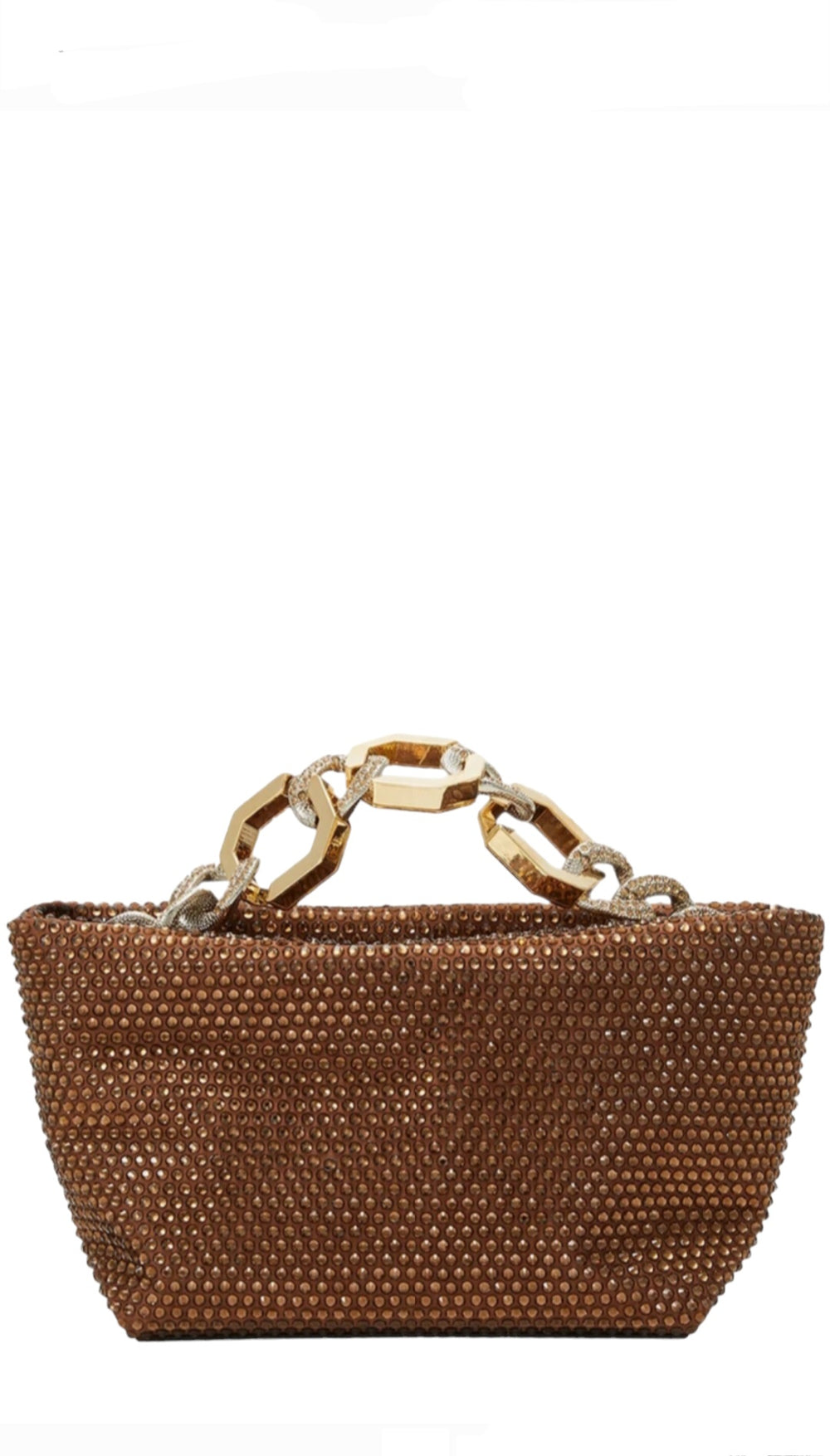 Jessie Bronze Crystal Bag