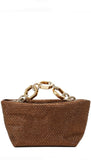 Jessie Bronze Crystal Bag