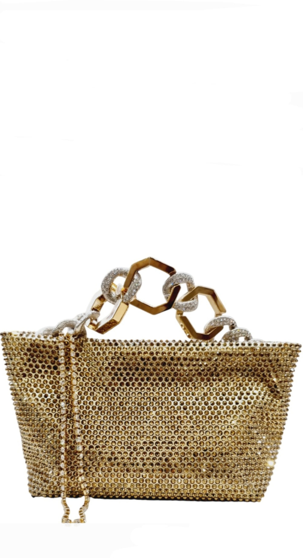 Jessie Gold Crystal Bag - GEDEBE - Liberty Shoes Australia