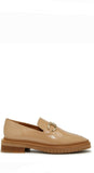 Bumper Beige Patent Loafer - Clergerie - Liberty Shoes Australia