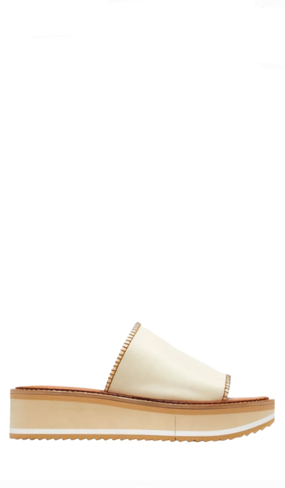 Fast Ivory Mule Sandals