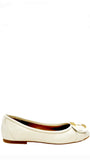 Chany Ivory Leather Ballet - SEE BY CHLOE - Liberty Shoes Australia