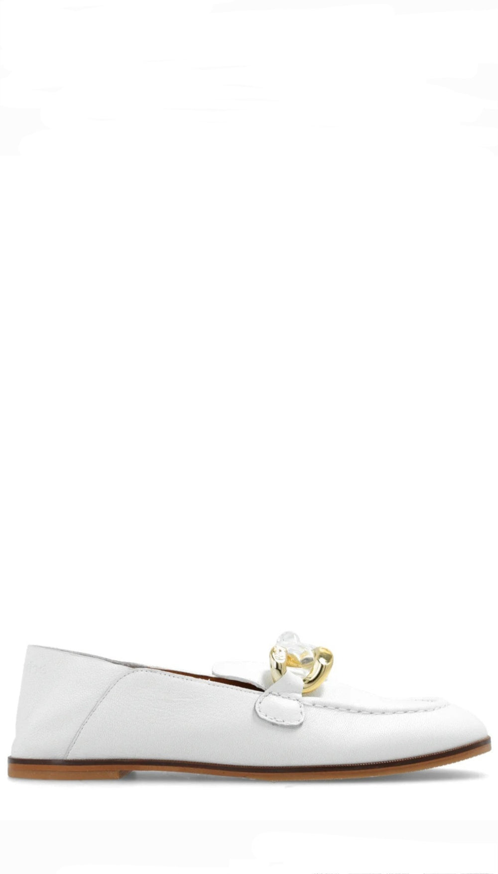 Dandy White Loafers - SEE BY CHLOE - Liberty Shoes Australia