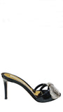 Mandy Black Crystal Embellished Mules - Alexandre Vauthier - Liberty Shoes Australia