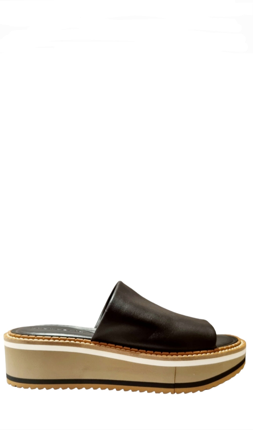 Fast Black/ Nude  Slip-On Mules( carryover style) - Clergerie - Liberty Shoes Australia