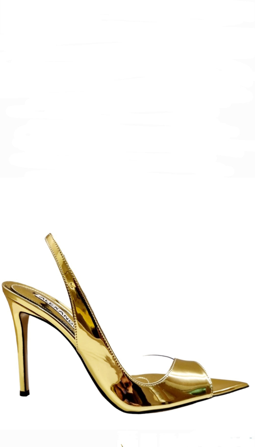 Meta Gold Metallic Sandals