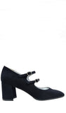 Alice Black Suede Mary Jane