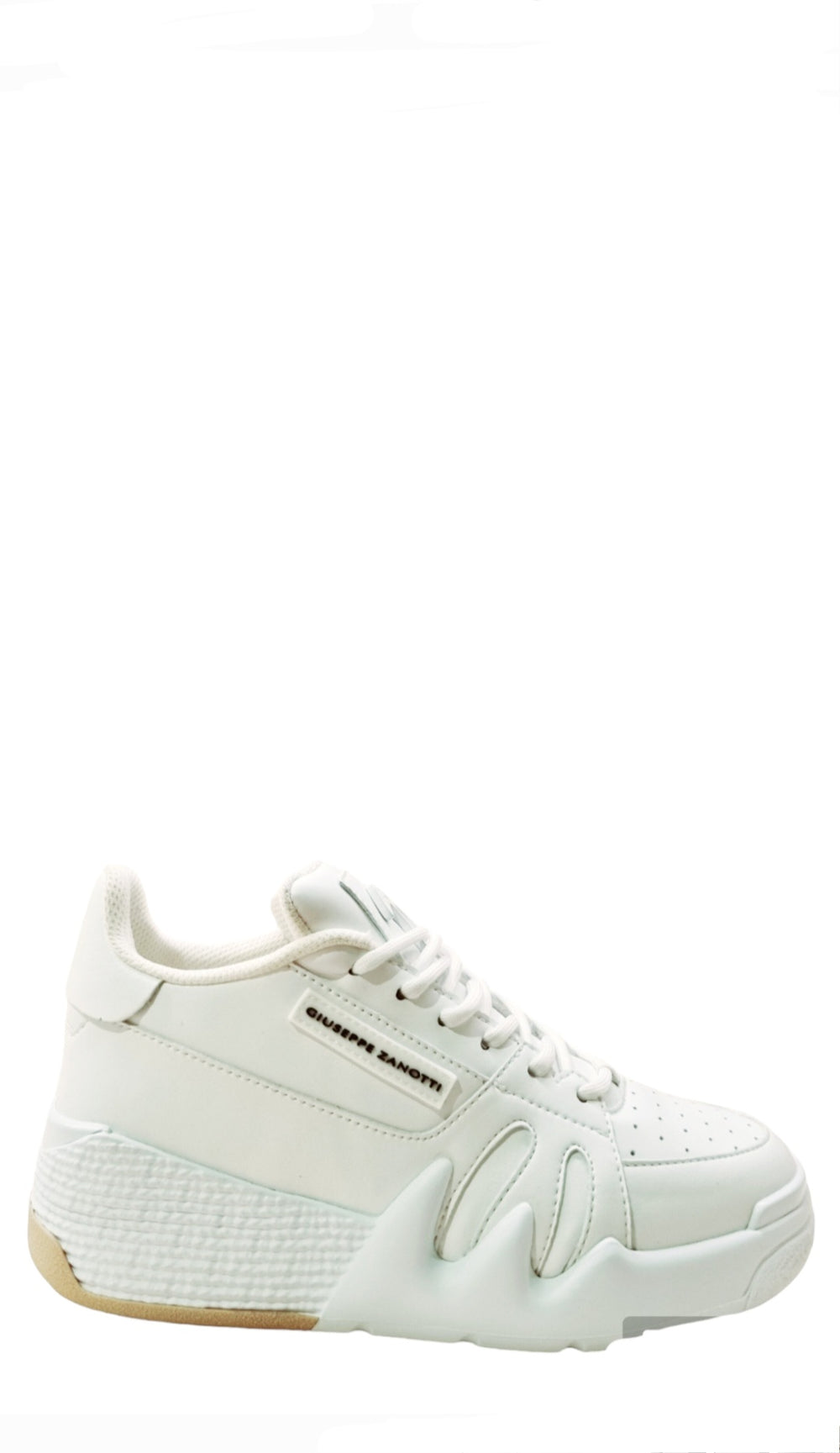 Talon White Leather Sneakers - GIUSEPPE-ZANOTTI - Liberty Shoes Australia