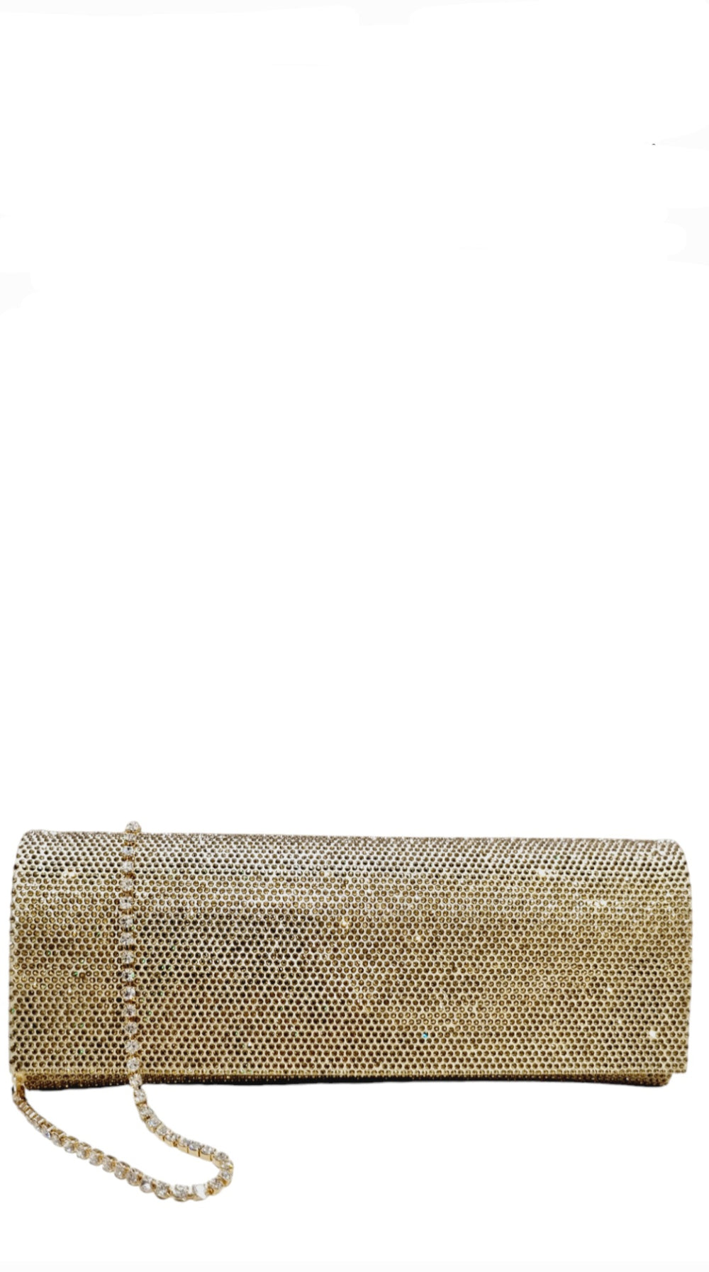 Envelope Gold Crystal Bag