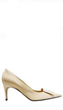 Sr1 Ivory Patent Pump - SERGIO ROSSI - Liberty Shoes Australia